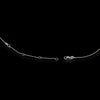 Girocollo E.R in oro bianco 18kt con pendente tondo forato e diamante