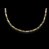 Collana Kartisma da uomo tubolare bicolore