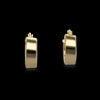 Orecchini cerchio in oro giallo 18kt
