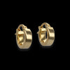 Orecchini cerchio in oro giallo 18kt
