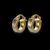 Orecchini cerchio in oro giallo 18kt