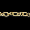 Bracciale da donna in oro giallo 18kt con maglia ad anelli