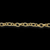 Bracciale da donna in oro giallo 18kt con maglia ad anelli