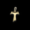 Ciondolo Tao in oro giallo 18kt