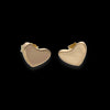 Orecchini a cuore in oro giallo 18kt Labriola