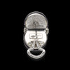 Orecchini Moonlight in oro bianco 18kt con diamanti